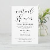 仮想シンプルシャワエレガントーとシステム 招待状 (スタンド正面)