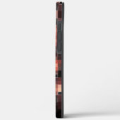 仮想タイルスタイル正方形モザイクのベージュから茶色 Case-Mate iPhoneケース (裏面 / 左)