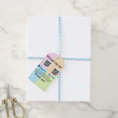 仮想チップjar q rコードマネー寄付PayPal ven ギフトタグ (より糸付き)