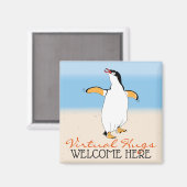 仮想ハグへようこそ マグネット (正面/裏面)