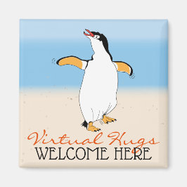 仮想ハグへようこそ マグネット