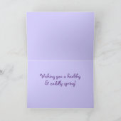 仮想ハグ子猫カードの送信 カード (内部)