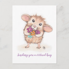 仮想ハグ・マウス・ポストカードの送信 ポストカード