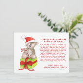 仮想ハッシュタグクリスマス私はスパイゲームの熊ボックス 招待状 (スタンド正面)