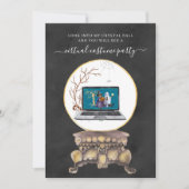 仮想ハロウィーン衣装パーティー 招待状 (正面)