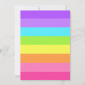 仮想パーティの招待状、検疫誕生日 招待状 (裏面)