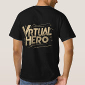 仮想ヒーロー Tシャツ (裏面)