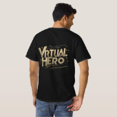仮想ヒーロー Tシャツ (裏面フル)