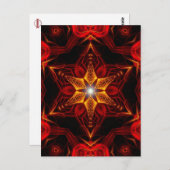 仮想フラクタル ポストカード (正面/裏面)