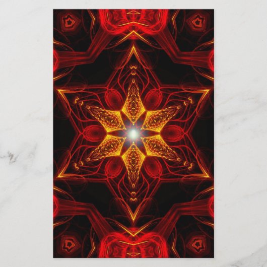 仮想フラクタル 便箋 (正面)