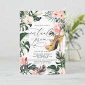 仮想プロムパーティー・エキゾチックトロピカルモンステラ 招待状 (スタンド正面)