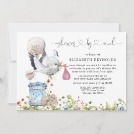 仮想ベイビーシャワー メールでの招待状 招待状