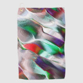 仮想ロッキーでの微妙な、またはカラフルの浪費 ゴルフタオル (正面)