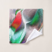 仮想ロッキーでの微妙な、またはカラフルの浪費 バスタオルセット (ウォッシュタオル)