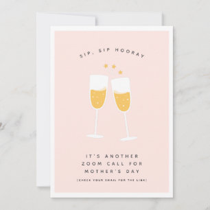 仮想ロックダウン・パンデミック　面白い　ハッピー・母の日 シーズンカード