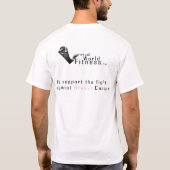 仮想世界フィットネス胸の蟹座 Tシャツ (裏面)