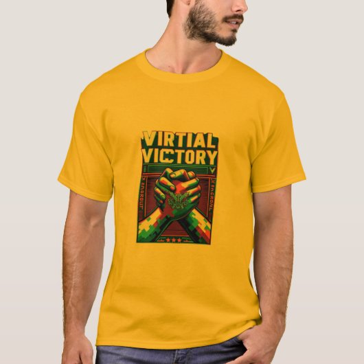 仮想勝利 Tシャツ (正面)