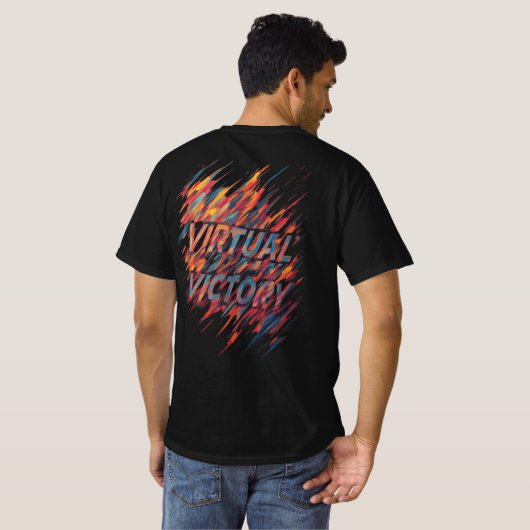 仮想勝利 Tシャツ (裏面フル)