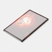 仮想外惑星によって周回した赤色矮星 ポストイット (アングル)