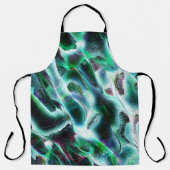 仮想岩と熱帯雨林からのスカルプラフネス エプロン (正面)
