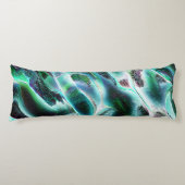 仮想岩と熱帯雨林からのスカルプラフネス ボディピロー (正面)