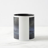 仮想惑星からの夜空2エイリアン マグカップ (中央)