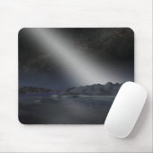 仮想惑星からの夜空 マウスパッド (マウス)