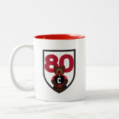 仮想懇親会記念マグ- 11オンス ツートーンマグカップ (左)