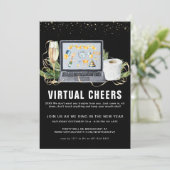 仮想新年イブパーティー |シャンパきらめくーニュ 招待状 (スタンド正面)