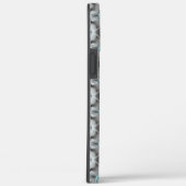 仮想淡い色のスタイルで澄んシルバーとブルーの連携 Case-Mate iPhoneケース (裏面 / 右)