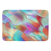 仮想玉石の虹の色 バスマット (正面)