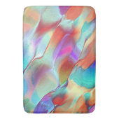 仮想玉石の虹の色 バスマット (正面縦)