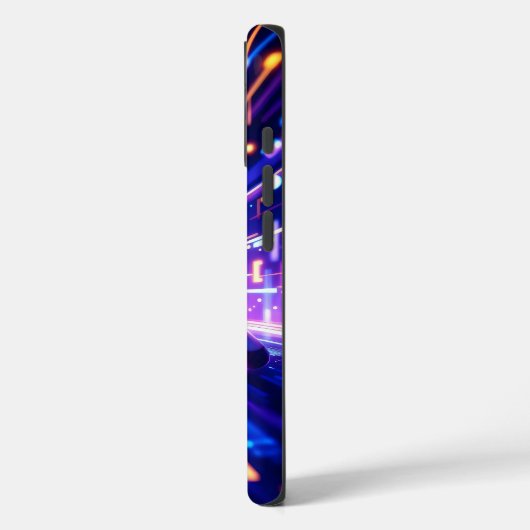 仮想現実のゲーム環境を浮き上がらせ Case-Mate iPhoneケース (裏面 / 左)