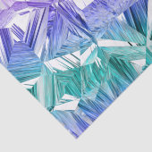 仮想現実は逆淡い色の逆で結晶の勾配： 薄葉紙 (詳細)