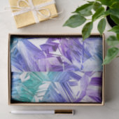 仮想現実は逆淡い色の逆で結晶の勾配： 薄葉紙 (ギフト)