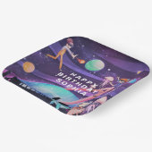 仮想現実 |ゲーム誕生日紙プレート ペーパープレート (傾斜あり)