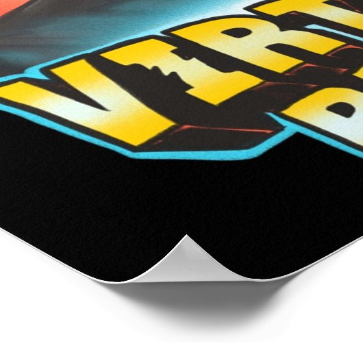 仮想現実 ポスター (角)