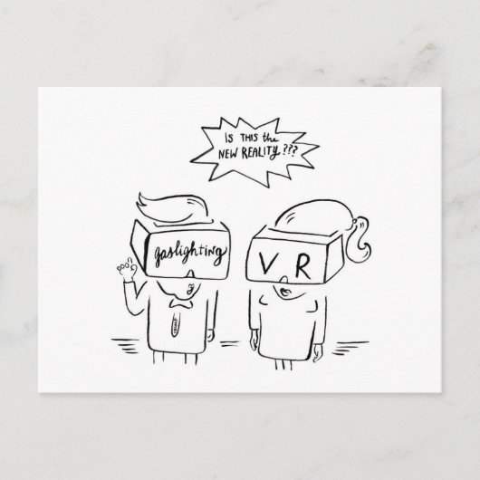 仮想現実， 01 ポストカード (正面)