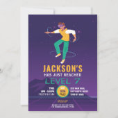 仮想現実VRデジタルゲーミングゲーマー 招待状 (正面)