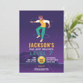 仮想現実VRデジタルゲーミングゲーマー 招待状 (スタンド正面)