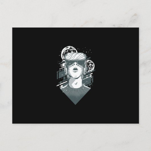 仮想現実VR ポストカード (正面)