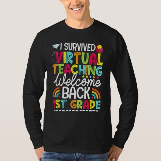 仮想生き延び製の教えウェルカムバックグレード Tシャツ (正面)