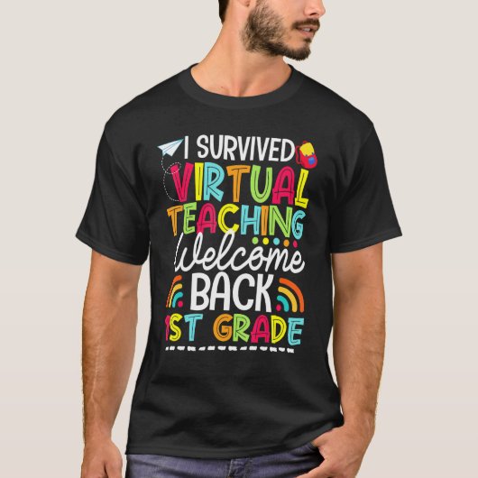 仮想生き延び製の教えウェルカムバックグレード Tシャツ (正面)