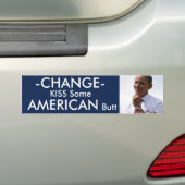 仮想的な変更 バンパーステッカー (車上)