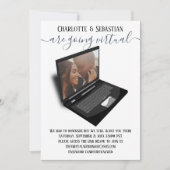 仮想結婚式の日付写真を保存 セーブザデート (正面)