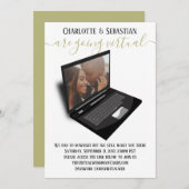 仮想結婚式の日付写真を保存 セーブザデート (正面/裏面)