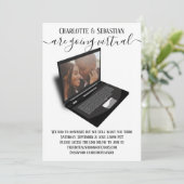 仮想結婚式の日付写真を保存 セーブザデート (スタンド正面)