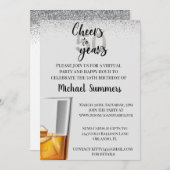 仮想誕生日パーティー応援から50年 招待状 (正面/裏面)