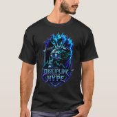 仮想通貨の熱狂に打ち勝つ規律あるマインドセット 暗号資産 ビットコイン Tシャツ (正面)