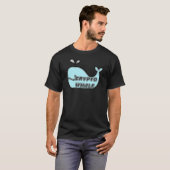仮想通貨クジラ - 仮想通貨クジラ通貨所有者 Tシャツ (正面フル)